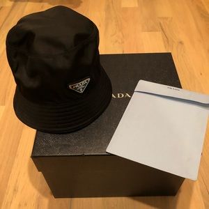 Prada nylon bucket hat